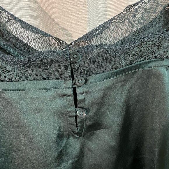 Green Abercrombie Lace Top - Picture 5 of 5